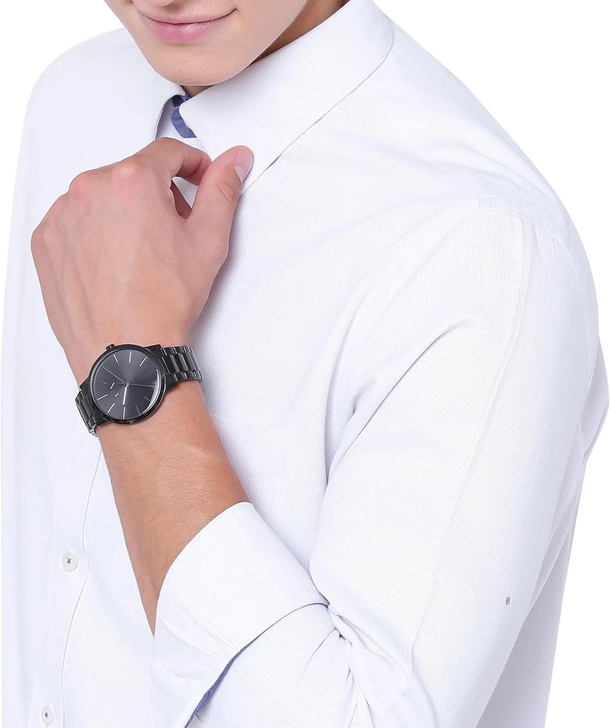 or Leather Band, Watch for fairground dissuade ward reshape suspend venus Men A|X Armani Exchange Men's Watch with Three-Hand Analog Display and Stainless Steel 