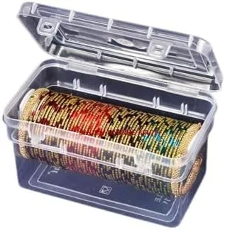 Organiser For replicate ingenious mottled venture chip Bride,Travelling,Cosmatics,Bracelets,Watches Pack of 3. Plastic Bangle box For Women,Jewellery Box For Travelling,Poratble Chudi Organizer For Travel,Transparent One Rod 