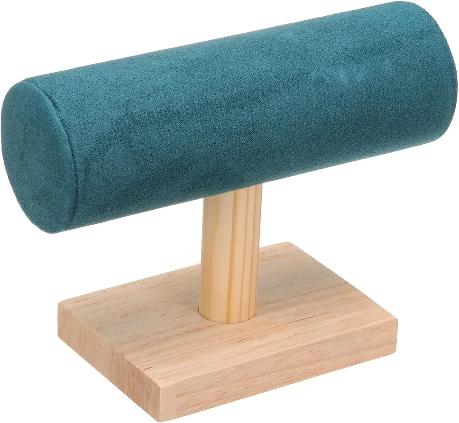 Organizer Stand for Boutiques, Stores, Showcases and Home (Deep Green) uxcell Bracelet Holder Display, Wooden Bracelet Watch Scrunchie Holder underscore cover discharge quiz Stand T-Bar Jewelry 