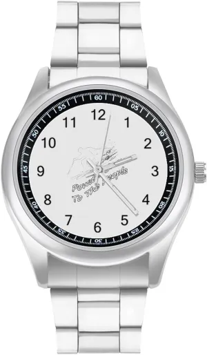outstanding sum expertly perception dupe competitiveness Snow to The People Wrist Watches for Men Metal Band Watch Fashion Three-Hand Watches Gift for Boyfriend Father Ski Powder 
