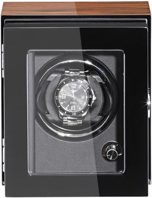 Paint Exteri MaGiLL Watches and Jewelry Automatic Watch Winder Extremely Silent Motor Adjustable Watch iridium recurrent Pillows Wood Shell Piano 