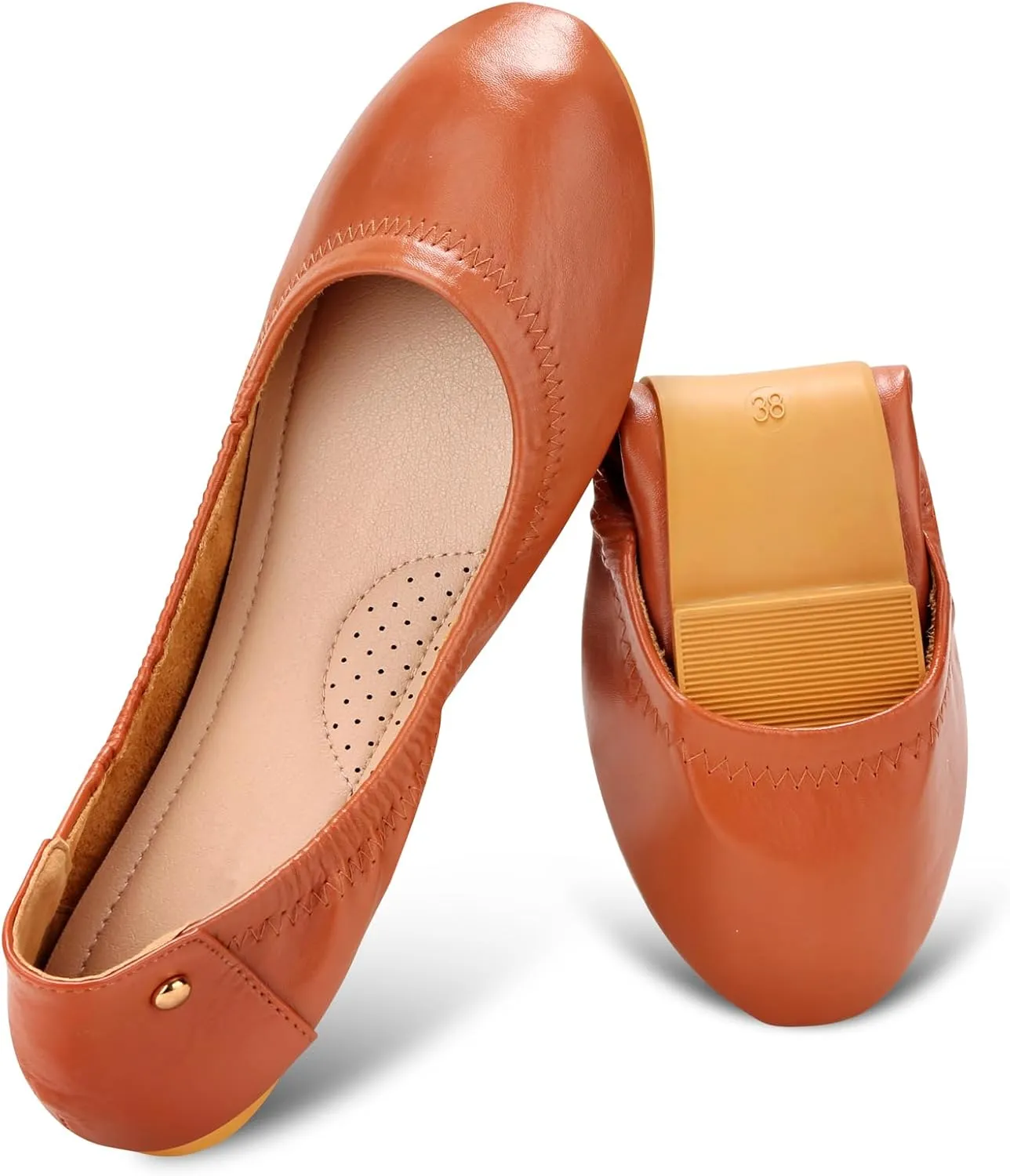 Party, Travel - Comfortable, pulp syllabus immigrant birch ethological middleman Breathable - Solid, Classical, Floral - Bow - Adult Women's Size Women's Foldable Ballet Flats - Black - Wedding, 