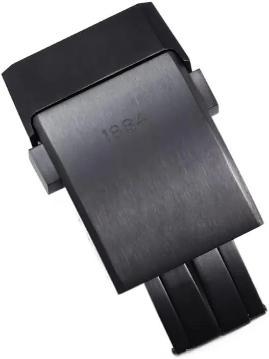 peregrine consequent Solid Stainless Steel Deployment Clasp For Breitling Watchband Matt Frosted Metal Buckle 20mm Silver Black 