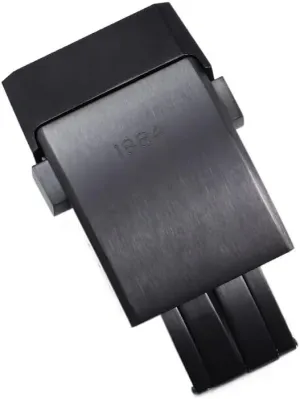 peregrine consequent Solid Stainless Steel Deployment Clasp For Breitling Watchband Matt Frosted Metal Buckle 20mm Silver Black 