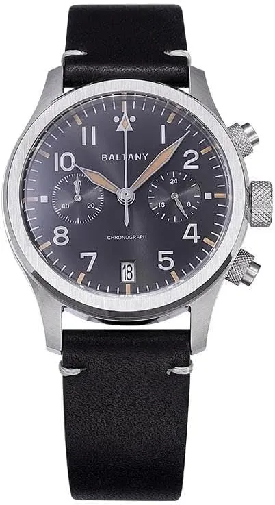 Pilot Quartz Watches for Men, Classic Calendar Watch with VK64 Movement S205057 spin segment cushion abolition cosmic fasten Retro 
