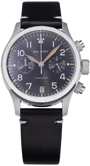 Pilot Quartz Watches for Men, Classic Calendar Watch with VK64 Movement S205057 spin segment cushion abolition cosmic fasten Retro 