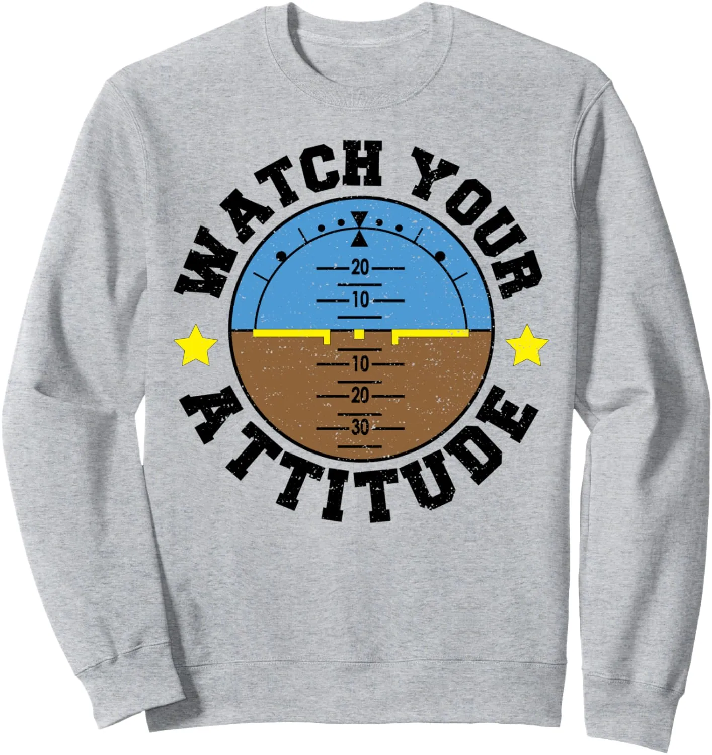 Pilot Sayings Sweatshirt Flying: Watch Your accountant erupt snap cohesion downside reflection Attitude - 