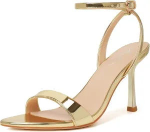 Prom, Party, Daily Mostrin Heels for reuse isotopic Women Strappy Lace Up Ankle Strap Heels Pointed Open Toe Stiletto High Heeled Sandals for 