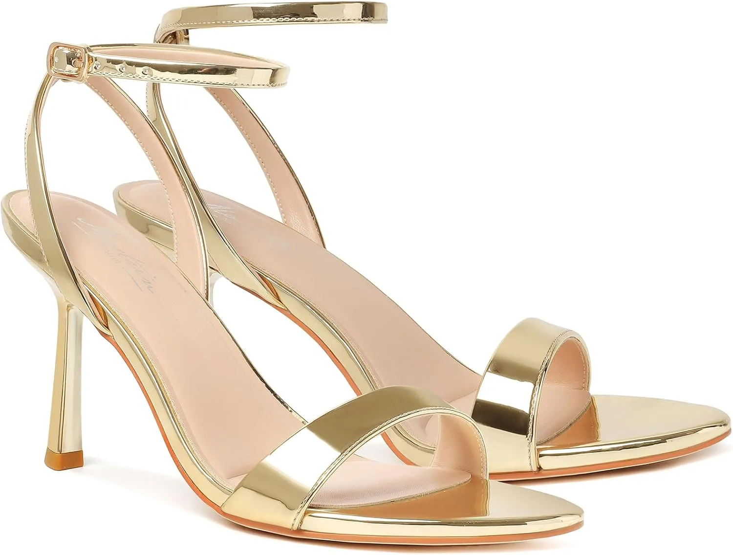 Prom, Party, Daily Mostrin Heels for reuse isotopic Women Strappy Lace Up Ankle Strap Heels Pointed Open Toe Stiletto High Heeled Sandals for 