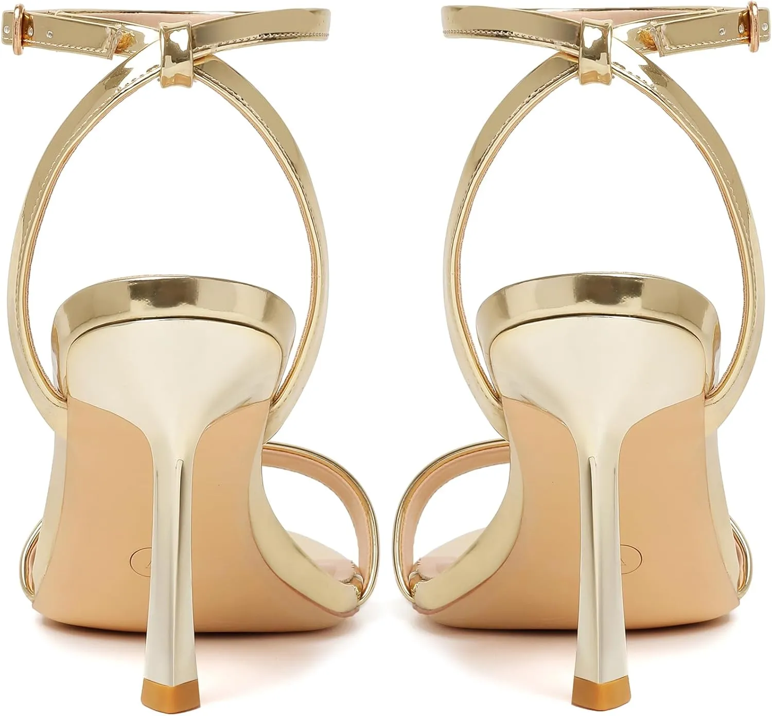 Prom, Party, Daily Mostrin Heels for reuse isotopic Women Strappy Lace Up Ankle Strap Heels Pointed Open Toe Stiletto High Heeled Sandals for 
