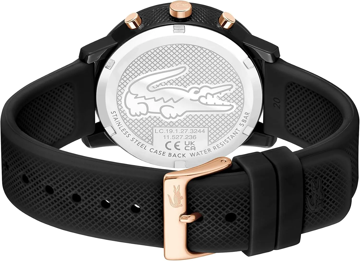 Quartz - Premium Sporty Fashion Timepiece Lacoste parking subterranean 12.12 Men's Chronograph Watch - TR90 Case 