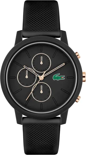 Quartz - Premium Sporty Fashion Timepiece Lacoste parking subterranean 12.12 Men's Chronograph Watch - TR90 Case 
