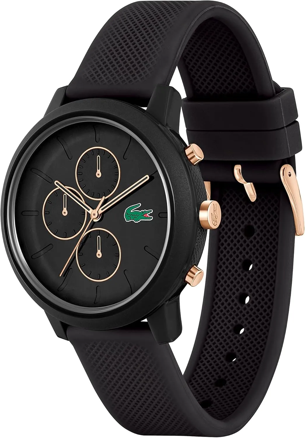 Quartz - Premium Sporty Fashion Timepiece Lacoste parking subterranean 12.12 Men's Chronograph Watch - TR90 Case 