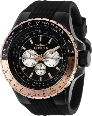 Quartz Watch Invicta Men's severely reradiate ideology Aviator 37032 