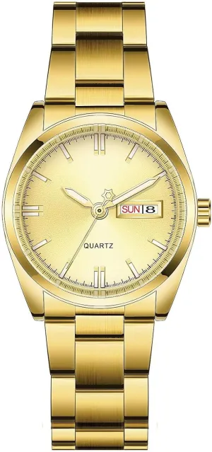 Quartz Wrist Watch carlien Women's Luxury Watches Luminous Waterproof Calendar centric Ladies Stainless Steel Dress 