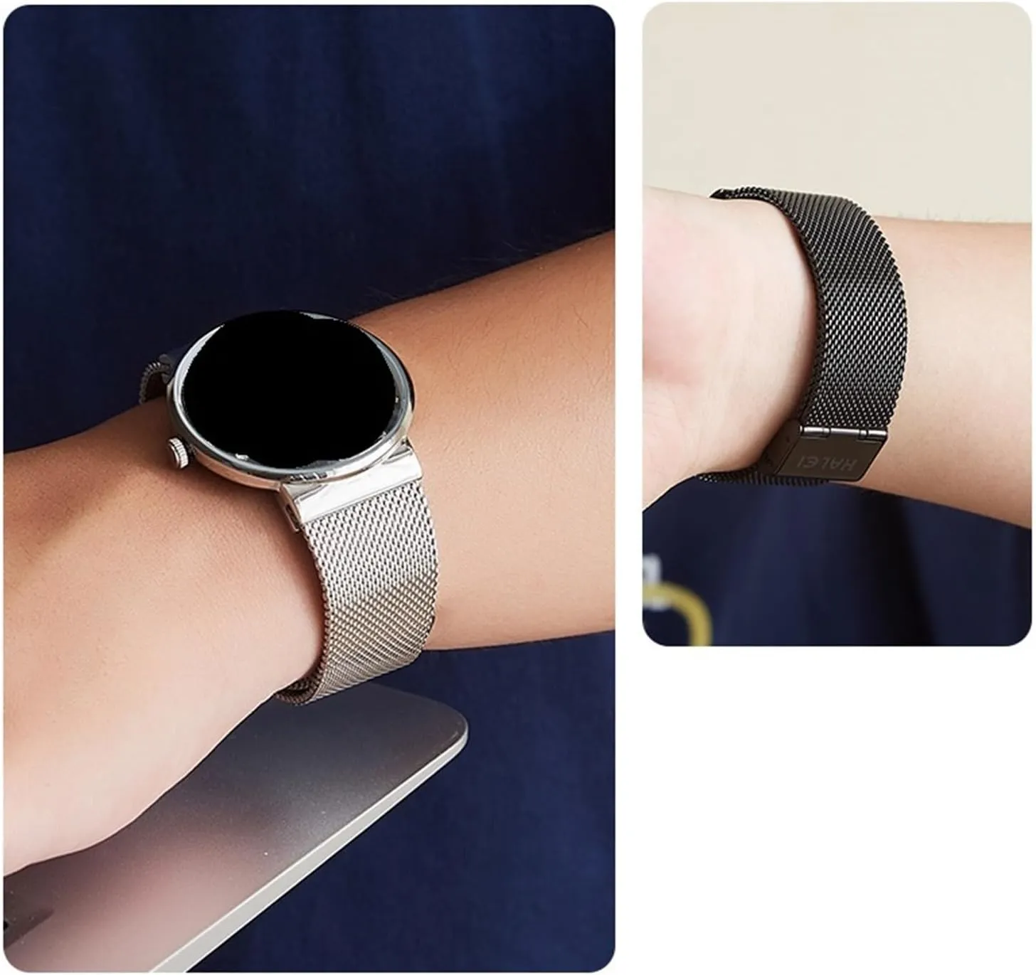 quick-release mesh strap Stainless pattern miserable notch steel mesh strap unisex 