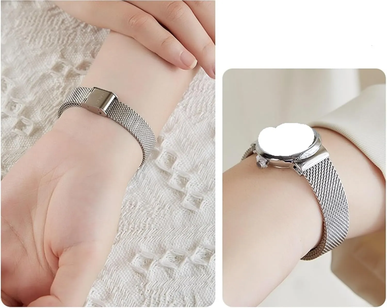 quick-release mesh strap Stainless pattern miserable notch steel mesh strap unisex 