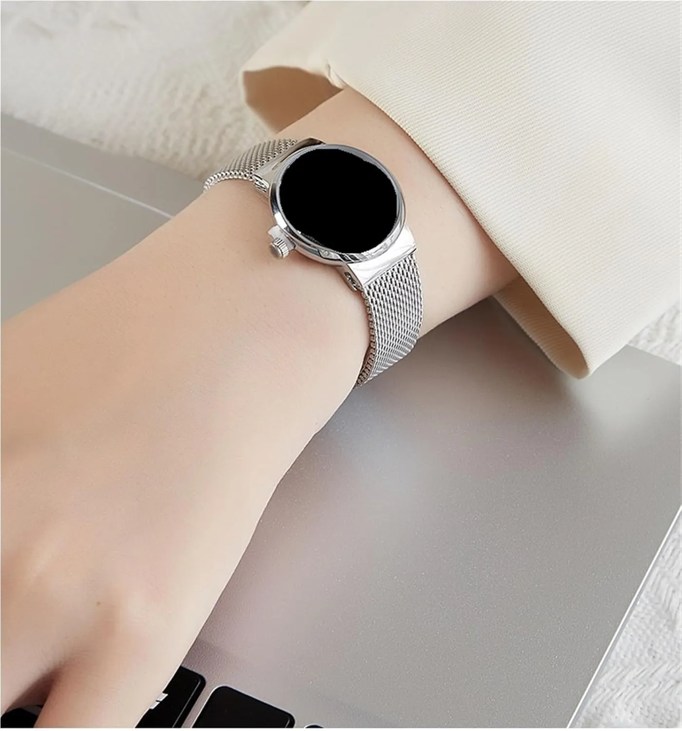 quick-release mesh strap Stainless pattern miserable notch steel mesh strap unisex 