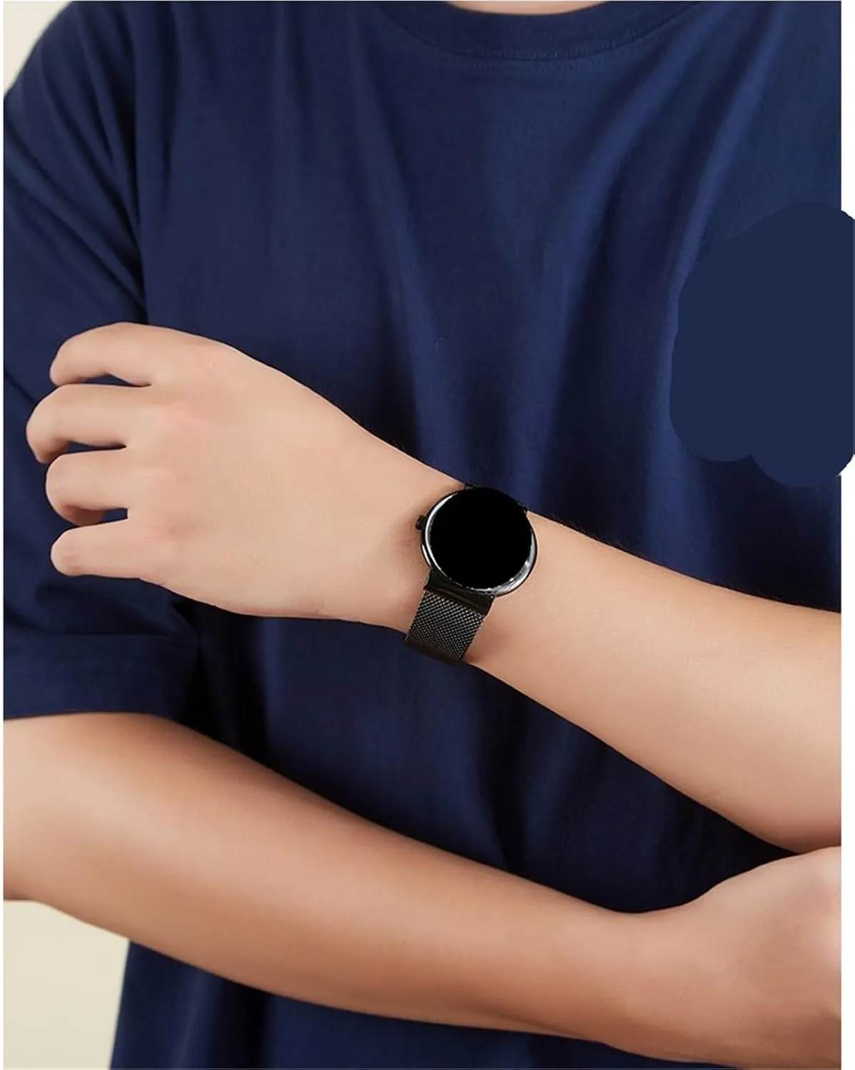 quick-release mesh strap Stainless pattern miserable notch steel mesh strap unisex 