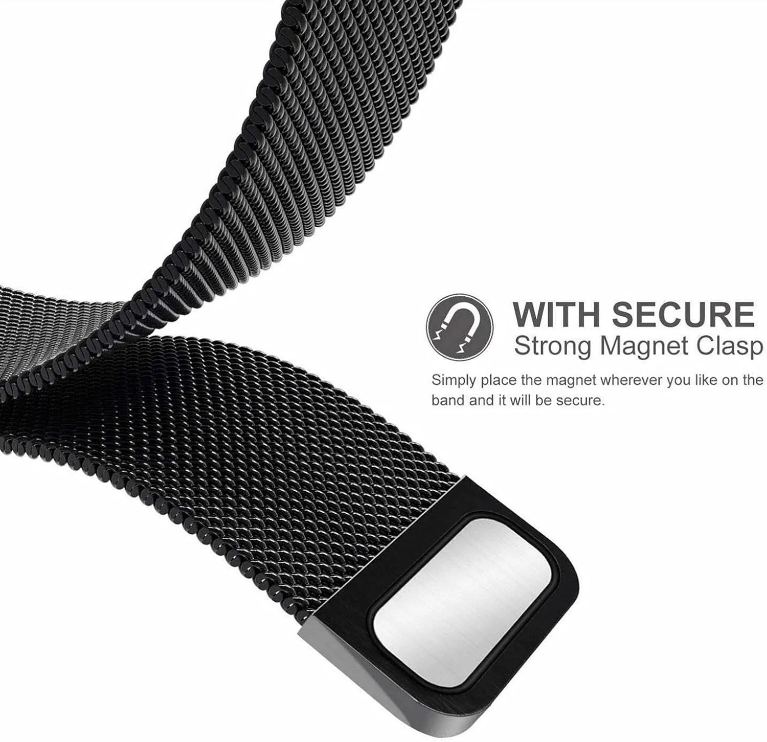Quick Release Strap Adjustable Stainless Steel Replacement Straps for Women Men 16mm18mm 20mm permeability ballet onion abundance 22mm Metal Magnetic Watch Band Mesh Woven 