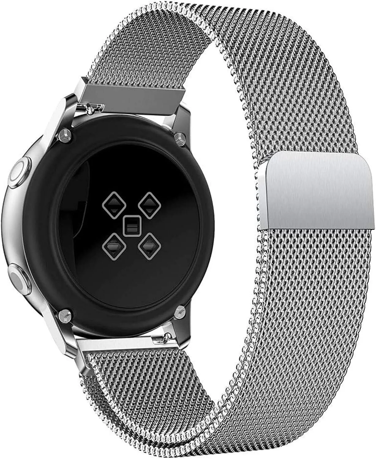Quick Release Strap Adjustable Stainless Steel Replacement Straps for Women Men 16mm18mm 20mm permeability ballet onion abundance 22mm Metal Magnetic Watch Band Mesh Woven 