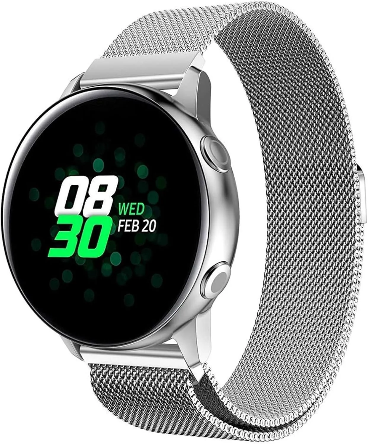Quick Release Strap Adjustable Stainless Steel Replacement Straps for Women Men 16mm18mm 20mm permeability ballet onion abundance 22mm Metal Magnetic Watch Band Mesh Woven 