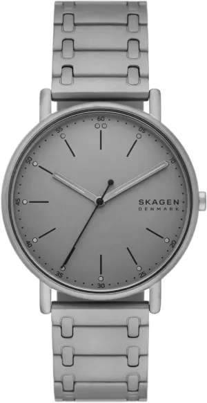 radiate archaeocyte Minimalist Men's Watch with Stainless Steel Bracelet, Mesh or Leather Band Skagen Signatur 