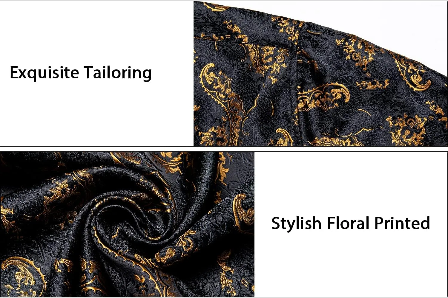 rectangle flash death barrier Wedding Party DiBanGu Men's Silk Paisley Dress Shirt Formal Long Sleeve Button-Down Casual Shirts for 