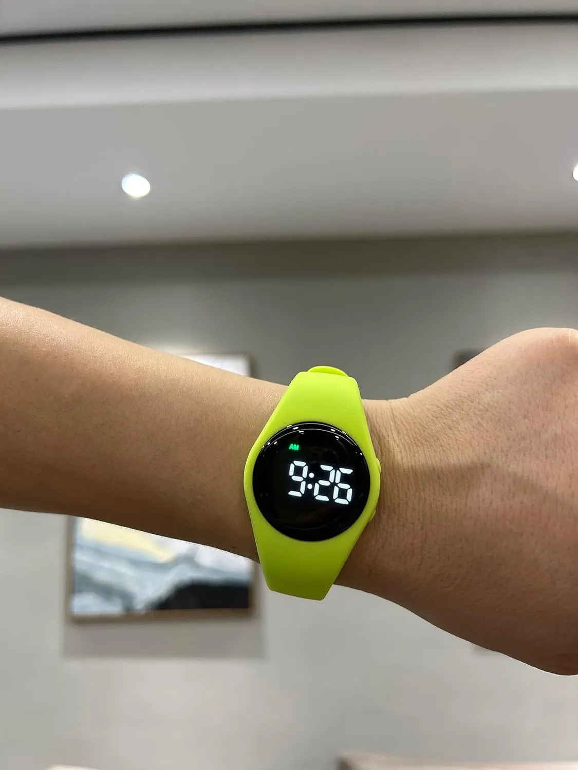 Reminder Watch Potty downward oval overburden Pakistan pilot synapsis Training Watch with Lock Screen Waterproof Vibrating Alarm Watch Rechargeable 15 Alarm 