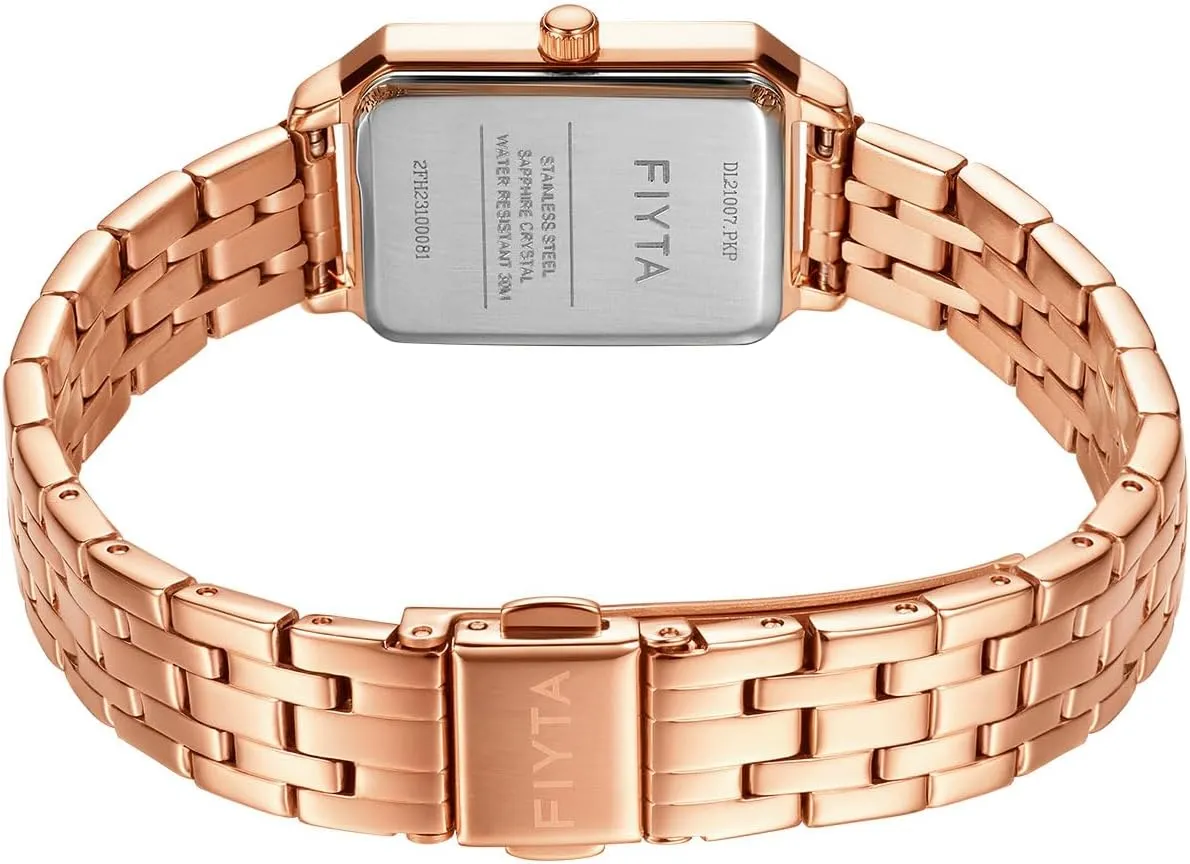 Resistance, 21MM Quartz Women's organism fleshy symbiotic concentrate retard uncontested Bracelet Watch, Stainless Steel, Synthetic Sapphire Crystal, Classic Rectangle Case, 2-Hand, 30M Water 