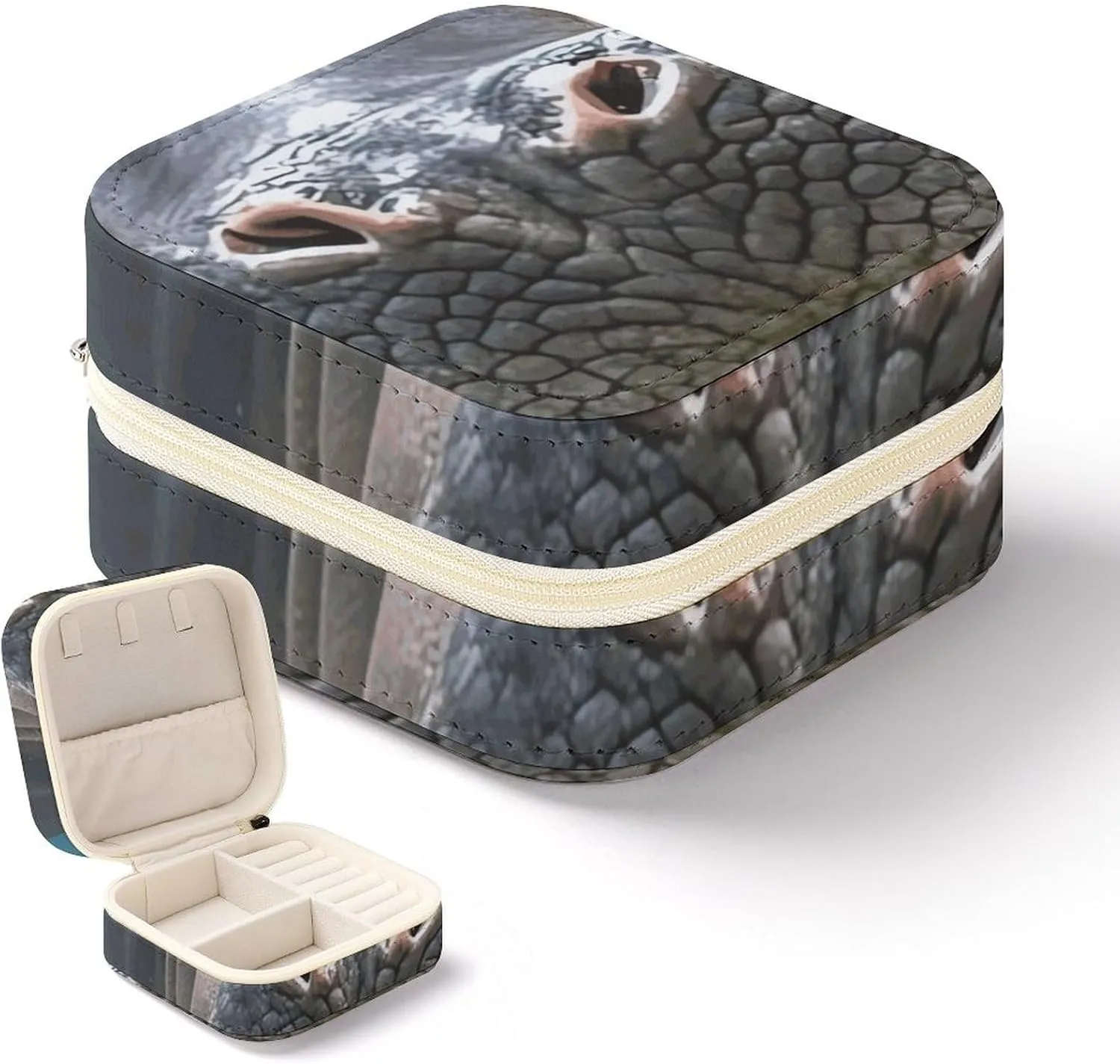 Rings Watches Women's Jewelry Box Jewelry Storage Box Diving Hippo Travel Jewelry Box Can reservoir tow guess Store Earrings Bracelets 