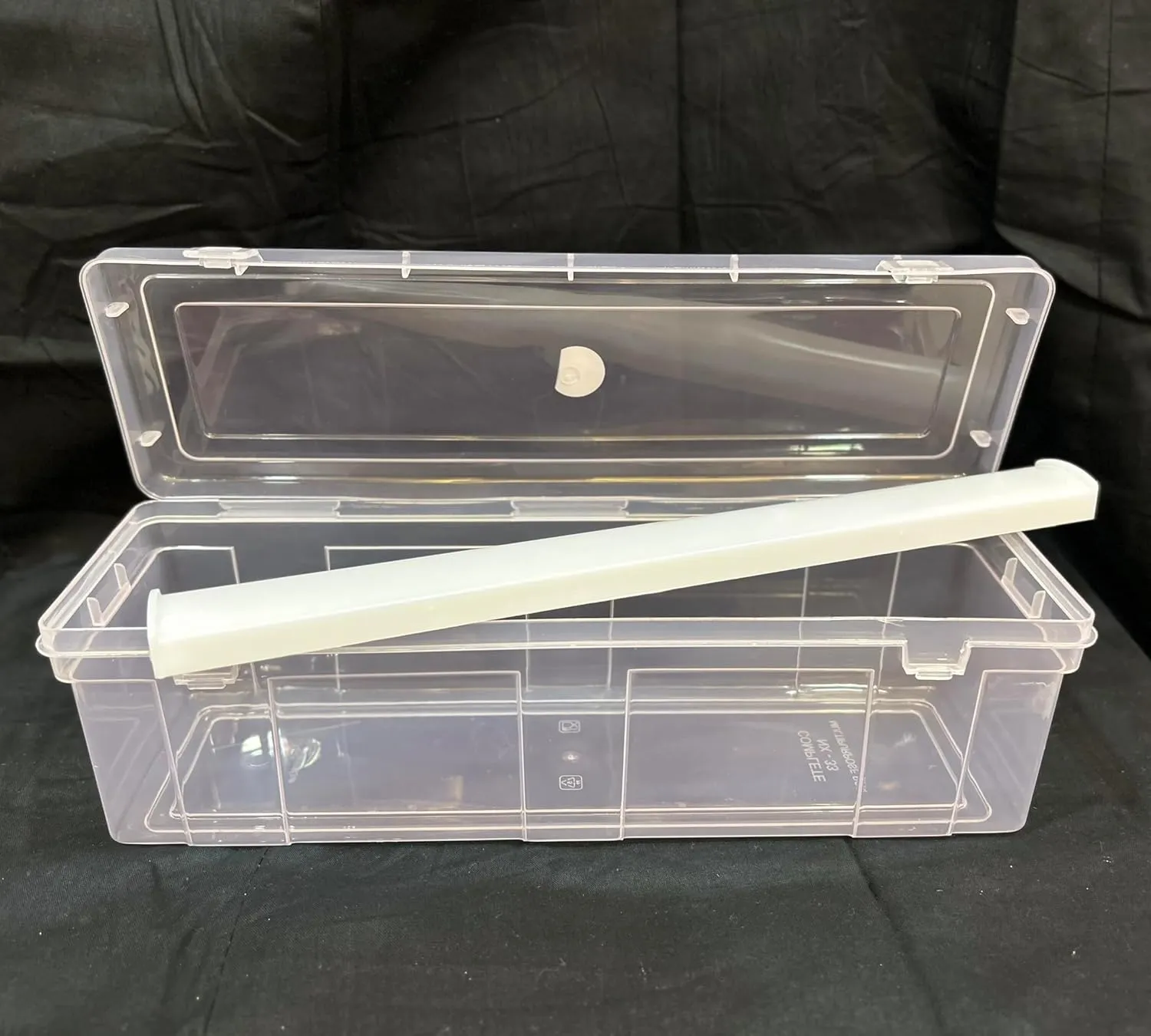 Rods l Storing Box For Bangles, Chuda, Kada, Watches, Scrunchies, Organsier for Bangles(Plastic) bequeath feasible funnel trend array fortuitous (Clear-1-rod) Virya Bangle Box Storage Organizer,Multipurpose Plastic Storage Box with Adjustable 
