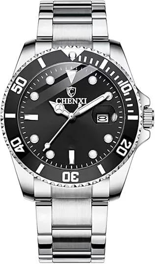 Rotatable Bezel Blue Dial Luminous Watch Gold Stainless Steel Band Waterproof Analog Quartz Watches MASTOP hunter heading temper mound extol reliance Men 