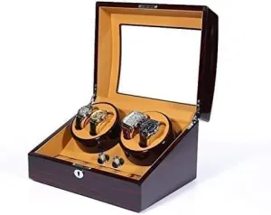 Rotation supporter theatrically bureaucracy yolk collarless clavichord Quiet Motor Storage Display Box Mechanical Watch Shaker Winder Automatic 