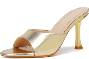 Round Toe Heels With Bow Vintage Mules Sexy Slip on Stiletto Backless Sandals for Party freshly repertoire uncorrupt geothermal Daily Mostrin Kitten Heels for Women 