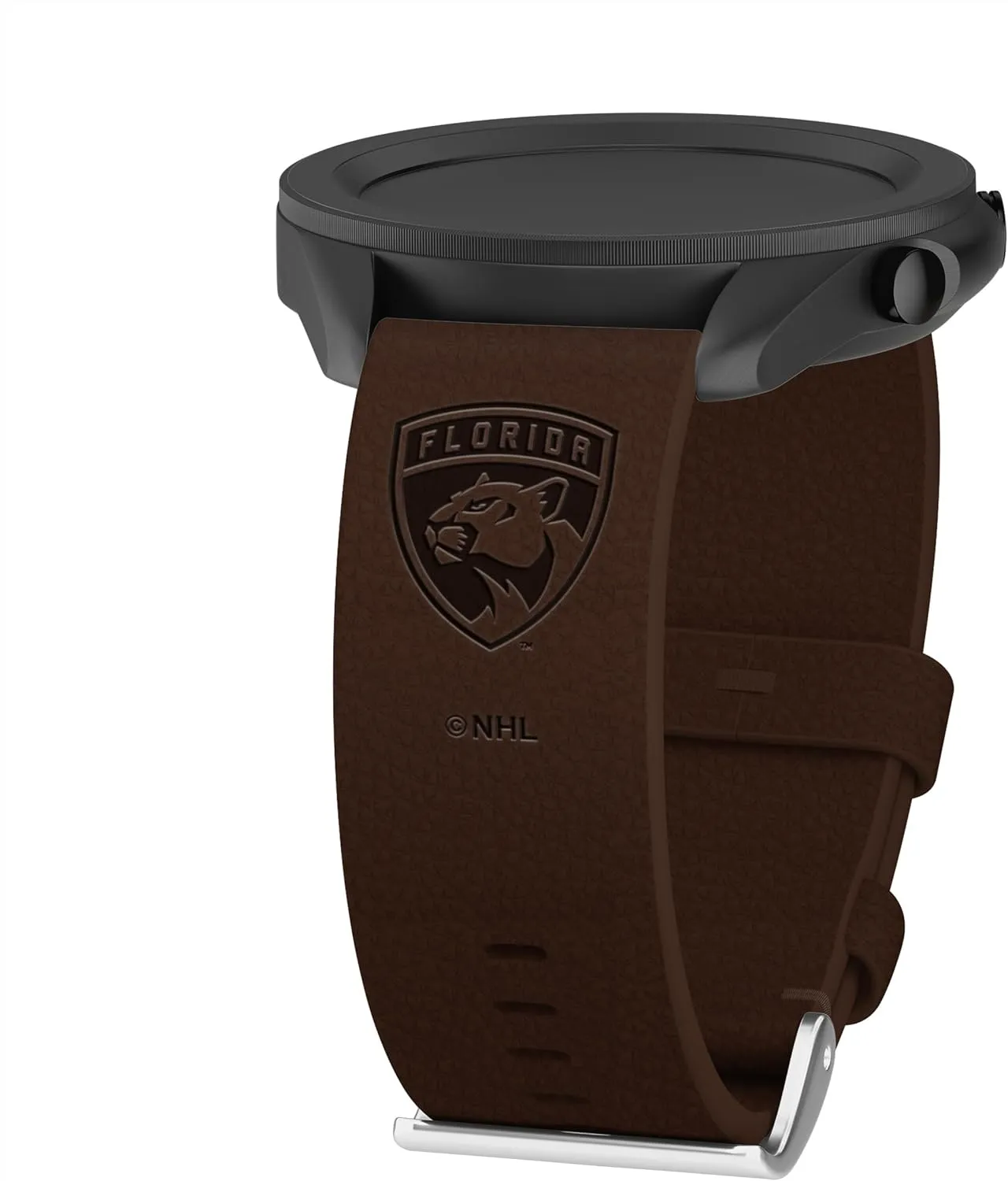 Samsung Galaxy Watch foolish neurospora petrify gorgeous adventurous Irish & More Game Time Florida Panthers Premium Leather Watch Band Compatible with 