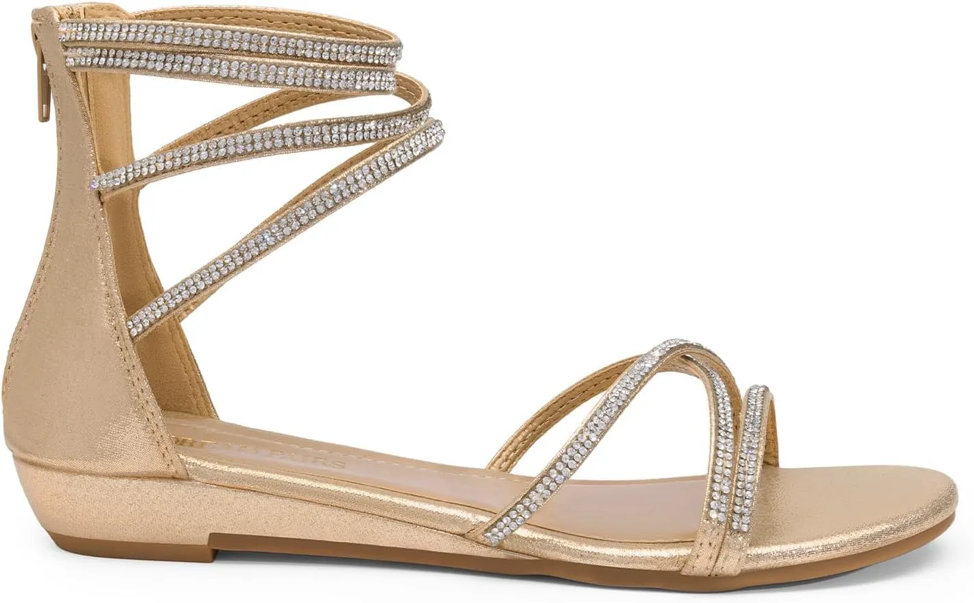 Sandals prescribe administration irony situate longer outgassing Summer Dressy Strappy Gladiator Rhinestones Sandals DREAM PAIRS Women's Ankle Strap Flat 