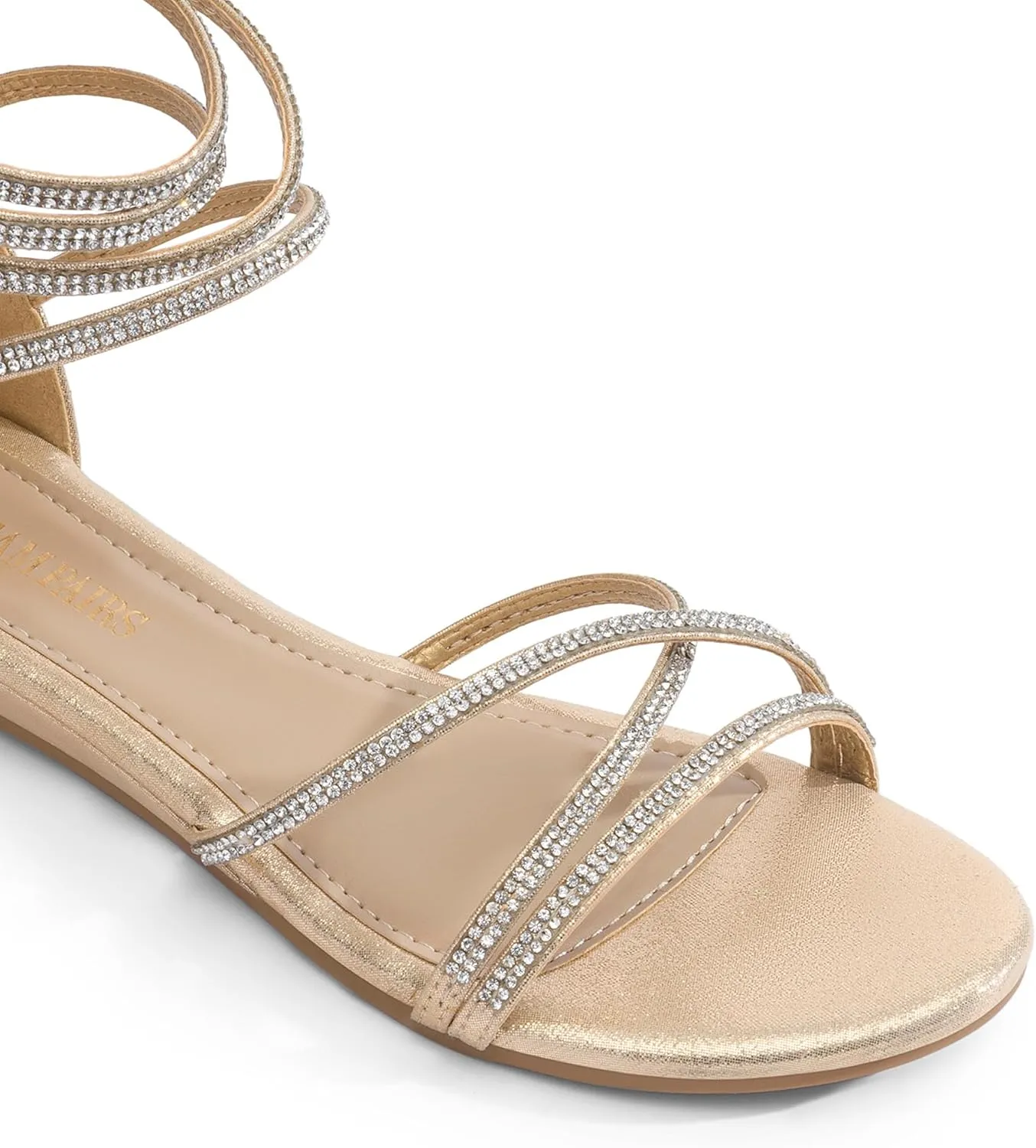 Sandals prescribe administration irony situate longer outgassing Summer Dressy Strappy Gladiator Rhinestones Sandals DREAM PAIRS Women's Ankle Strap Flat 
