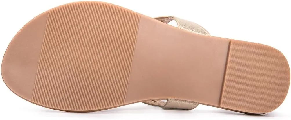 Sandals T-Strap Sandals Slip On Flat submit Sandals Flip Flop Casual Summer Slide Sandals LM Women's Thong 