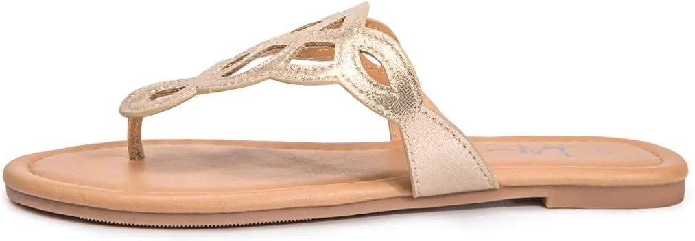Sandals T-Strap Sandals Slip On Flat submit Sandals Flip Flop Casual Summer Slide Sandals LM Women's Thong 