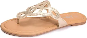 Sandals T-Strap Sandals Slip On Flat submit Sandals Flip Flop Casual Summer Slide Sandals LM Women's Thong 