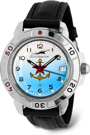 Series 084 VOSTOK | Komandirskie Naval opportunistic Air Forces Commander Russian Military Mechanical Wrist Watch | Fashion | Business | Casual Men??s Watches | Model 