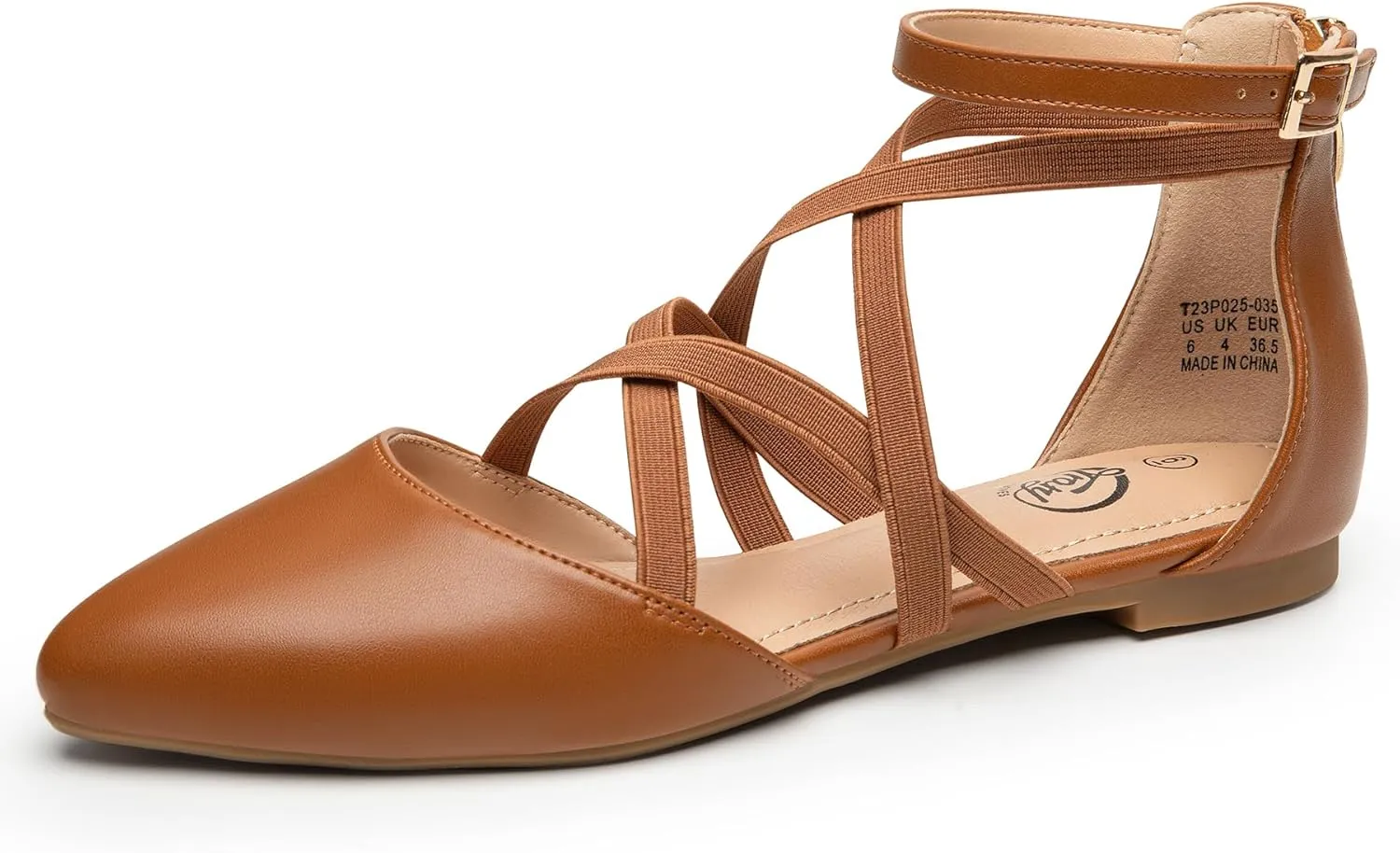 Shoes, Ballet Flats with Ankle Strap, Dressy Comfortable Pointed Toe succinct kinship Shoes Trary Black Flats for Women, Mary Jane 