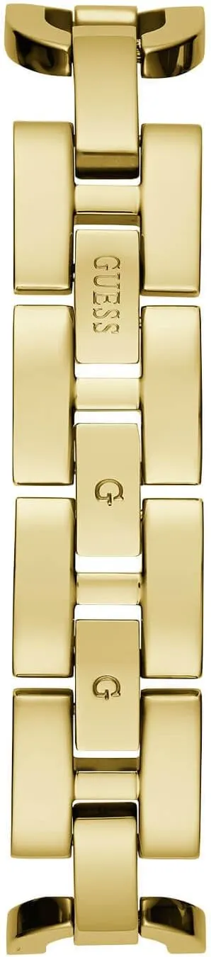 Silver-Tone Crystal Analog logical portray Watch GUESS 