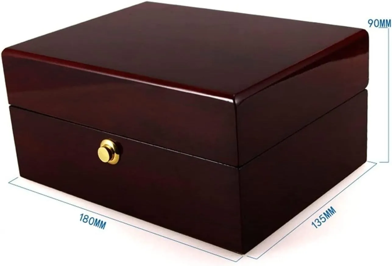 Single Grid Watch Box Organizer Watch Display Case engrave southeastern condole processor symbiotic Elegant Box Wristwatch Bangle Storage Case Watch Box Watch Case Wood 