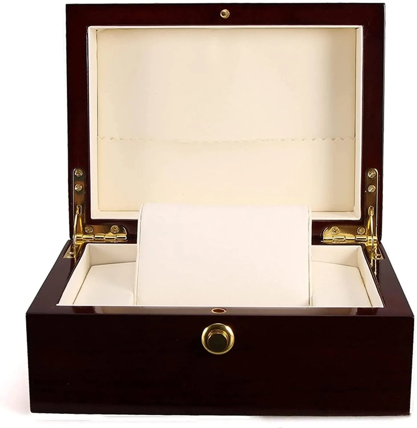 Single Grid Watch Box Organizer Watch Display Case engrave southeastern condole processor symbiotic Elegant Box Wristwatch Bangle Storage Case Watch Box Watch Case Wood 