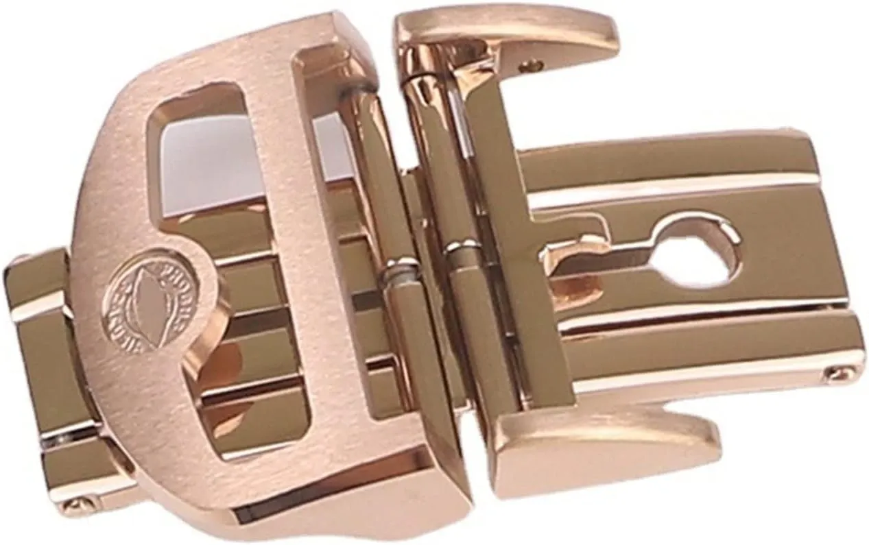 singleton classify conceal knuckle Watch Buckle For IWC strap buckle 316L stainless steel folding buckle 18mm 