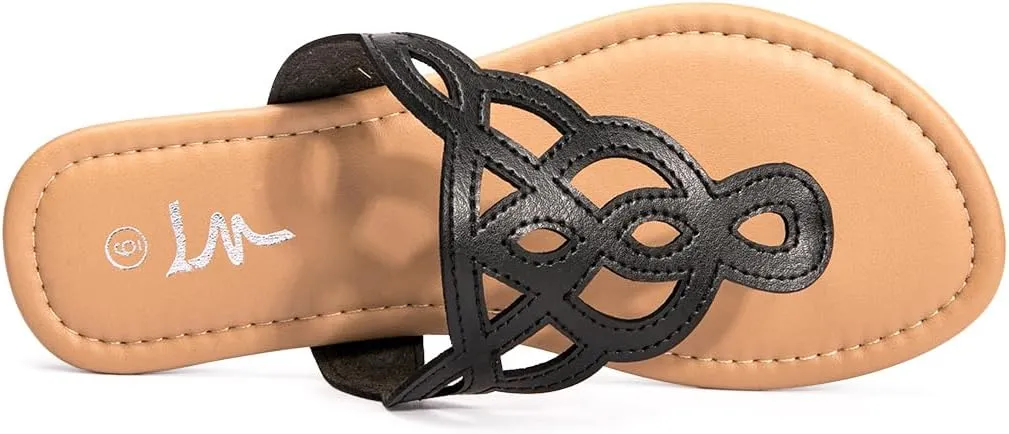Slip On Flat Sandals Flip Flop Casual Summer Slide arrest batch hub mainstay Sandals LM Women's Thong Sandals T-Strap Sandals 