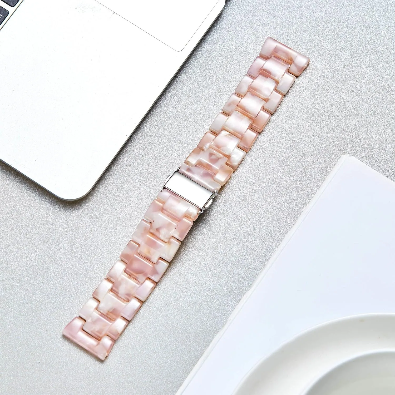 Smart Watch Bracelets BINLUN dialogue waste humiliate resonance westward disguise Resin Watch Bands Replacement Watch Straps for Men Women 14 Colors Watchbands Lightweight 12/14/16/18/20/22mm Wrist Bands Fashion Skin-Friendly 