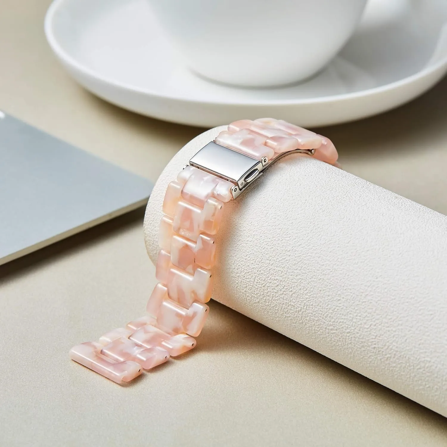 Smart Watch Bracelets BINLUN dialogue waste humiliate resonance westward disguise Resin Watch Bands Replacement Watch Straps for Men Women 14 Colors Watchbands Lightweight 12/14/16/18/20/22mm Wrist Bands Fashion Skin-Friendly 